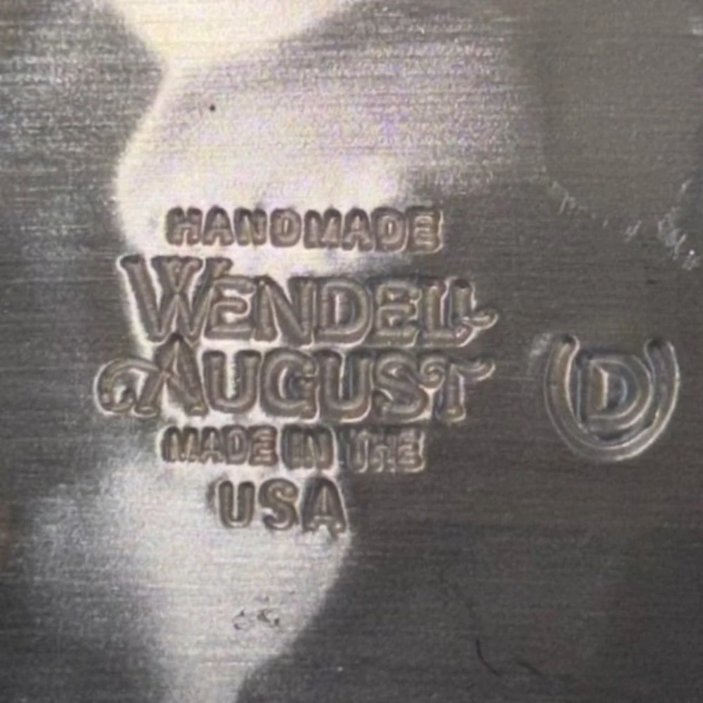 Wendell August Forge | Handmade Aluminum Floral Triangular Tray | Made‎ in USA